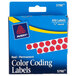 Avery® 05790 1/4" Red Round Permanent Write-On Color Coding Labels - 450/Pack Main Thumbnail 2