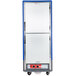 Metro C539-HDS-L-BU C5 3 Series Heated Holding Cabinet with Solid Dutch Doors - Blue Main Thumbnail 2