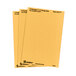 Avery® 5477 1" x 3" Neon Orange Rectangular Removable Write-On / Printable Labels - 200/Pack Main Thumbnail 2