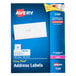 Avery® 5160 1" x 2 5/8" White Easy Peel Mailing Address Labels - 3000/Box Main Thumbnail 2