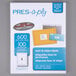 Avery® 30604 3 1/3" x 4" White Laser Shipping Labels - 600/Box Main Thumbnail 2