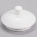 A white Royal Rideau teapot lid.