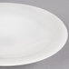 A white porcelain bowl with a thin rim.