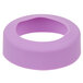 Tablecraft SB63PR Purple Silicone Widemouth Squeeze Bottle Bands (63mm) - 12/Pack Main Thumbnail 2