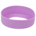 Tablecraft SB63PR Purple Silicone Widemouth Squeeze Bottle Bands (63mm) - 12/Pack Main Thumbnail 4