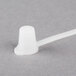 Tablecraft C100TC White Squeeze Bottle Tethered Caps - 12/Pack Main Thumbnail 4