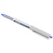 Uni-Ball 60134 Vision Blue Ink with Gray Barrel 0.7mm Roller Ball Waterproof Stick Pen - 12/Box Main Thumbnail 4