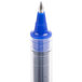 Uni-Ball 60134 Vision Blue Ink with Gray Barrel 0.7mm Roller Ball Waterproof Stick Pen - 12/Box Main Thumbnail 5