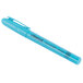 A Universal blue chisel tip highlighter pen.