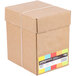 Astrobrights 22999 8 1/2" x 11" Assorted Case of 24# Smooth Color Copy Paper - 2500 Sheets Main Thumbnail 7