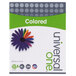 Universal Office UNV11201 8 1/2" x 11" Canary Ream of 20# Color Copy Paper - 500 Sheets Main Thumbnail 3