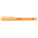 Universal UNV08853 Fluorescent Orange Chisel Tip Pen Style Highlighter with Pocket Clip - 12/Pack Main Thumbnail 2