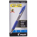 A blue box of 12 Pilot G2 Premium retractable rollerball gel pens.