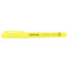A Universal fluorescent yellow pen style highlighter.