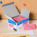 Paper Mate 70521 Large Pink Pearl Eraser   - 12/Pack Main Thumbnail 1