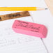 Paper Mate 70521 Large Pink Pearl Eraser   - 12/Pack Main Thumbnail 9