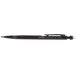 A black Universal Smoke Barrel mechanical pencil with a silver tip.