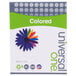 Universal Office UNV11204 8 1/2" x 11" Pink Ream of 20# Color Copy Paper - 500 Sheets Main Thumbnail 3