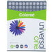 Universal Office UNV11203 8 1/2" x 11" Green Ream of 20# Color Copy Paper - 500 Sheets Main Thumbnail 3