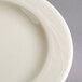 Homer Laughlin by Steelite International HL6041000 6 3/8" Ivory (American White) China Plate - 36/Case Main Thumbnail 4