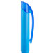A blue Bic Brite Liner pen with a blue and white label and cap.