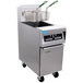 Frymaster PH155-2 Liquid Propane High Efficiency Split Pot Fryer 50 lb. - 80,000 BTU Main Thumbnail 1