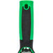 A green rectangular Unger window squeegee with a black border and ergonomic handle.