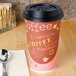 Eco-Products 10, 12, 16, and 20 oz. Black Recycled Content Hot Paper Cup Lid - 100/Pack Main Thumbnail 4