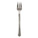A silver plastic WNA Comet Reflections Petites tasting fork.