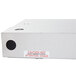 A white rectangular box with a red label for an APW Wyott 48" High Wattage Lighted Calrod Food Warmer.