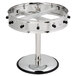 Carlisle 3812MP 14" Stainless Steel 12 Clip with Pedestal Base Portable Order Wheel Ticket Holder Main Thumbnail 3