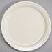 Homer Laughlin by Steelite International HL3447000 Gothic 6 1/4" Ivory (American White) Undecorated Narrow Rim China Plate - 36/Case Main Thumbnail 1