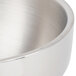 Vollrath 46666 1.7 Qt. Double Wall Stainless Steel Round Satin-Finished Serving Bowl Main Thumbnail 6