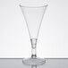 Fineline Tiny Temptations 6414-CL 2 oz. Tiny Barware Clear Plastic 2-Piece Champagne Flute - 120/Case Main Thumbnail 3