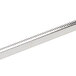 A silver metal serrated cutter bar.