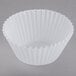 White Fluted Baking Cup 2" x 1 1/2" - 10000/Case Main Thumbnail 2