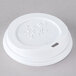 Eco-Products 10, 12, 16, and 20 oz. White Recycled Content Hot Paper Cup Lid   - 100/Pack Main Thumbnail 2