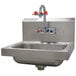 Advance Tabco 7-PS-55 Hand Sink with Emergency Eye Wash Attachment - 17 1/4" x 15 1/4" Main Thumbnail 1