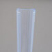 Metro 9990CL4 Equivalent Clear Plastic Label Holder 43" x 1 1/4" Main Thumbnail 5