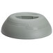 Cambro MDSD9447 Shoreline Collection Meadow 10 1/4" Insulated Plastic Dome Plate Cover - 12/Case Main Thumbnail 1