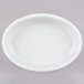 Hall China by Steelite International HL5703/43ABWA Bright White 8 oz. Oval Baker Dish - 24/Case Main Thumbnail 4
