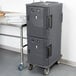 Cambro UPCH800191 Ultra Camcart® Granite Gray Electric Hot Food Holding Cabinet in Fahrenheit - 110V Main Thumbnail 1