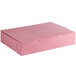 Baker's Mark 20" x 14 1/2" x 4" Pink Half Sheet Cake / Bakery Box - 50/Bundle Main Thumbnail 2