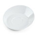 CAC SHER-2 Sheer 6" Bone White Porcelain Round Saucer - 36/Case Main Thumbnail 2