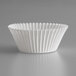 White Fluted Baking Cup 2 1/4" x 1 5/8" - 10000/Case Main Thumbnail 2
