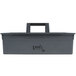Lavex Janitorial Plastic Cleaning Caddy, 3-Compartment Gray, 16L x 11W Main Thumbnail 3