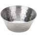 An American Metalcraft stainless steel sauce cup with a shiny silver finish.