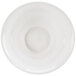 A CAC bone white porcelain bowl with a white rim.