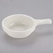 Tuxton BES-1002 10 oz. Eggshell Stackable China French Casserole Bowl / Dish   - 24/Case Main Thumbnail 2