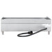 A stainless steel Vollrath electric griddle hot plate with a black cord.